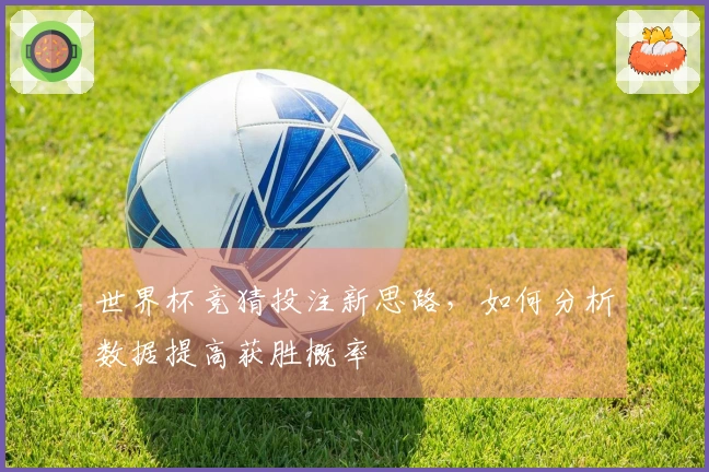 世界杯竞猜投注新思路，如何分析数据提高获胜概率